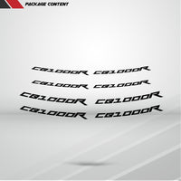 Dual Pack Inner Rim Tape Sticker Decal for Honda CB 1000R - Motorcycle stickers and decals