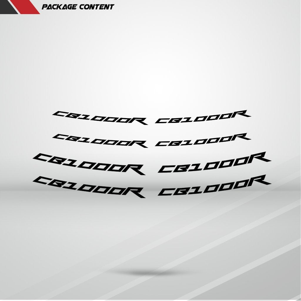 Dual Pack Inner Rim Tape Sticker Decal for Honda CB 1000R - Motorcycle stickers and decals