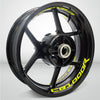 Dual Pack Inner Rim Tape Sticker Decal for Honda CB 1000R - Motorcycle stickers and decals