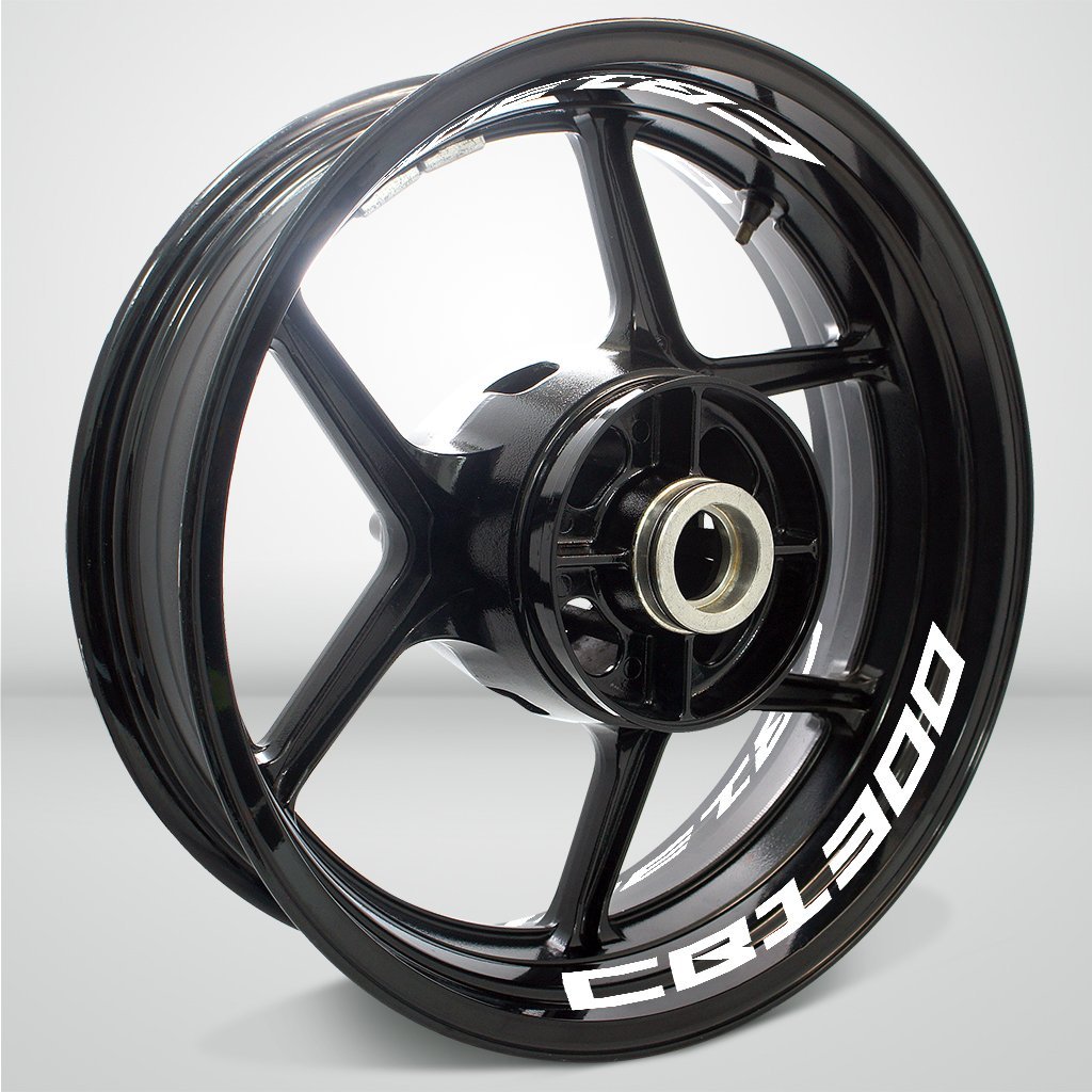 Dual Pack Inner Rim Tape Sticker Decal for Honda CB 1300 - Motorcycle stickers and decals