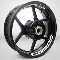 Dual Pack Inner Rim Tape Sticker Decal for Honda CB 500 - Motorcycle stickers and decals