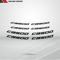 Dual Pack Inner Rim Tape Sticker Decal for Honda CB 500 - Motorcycle stickers and decals