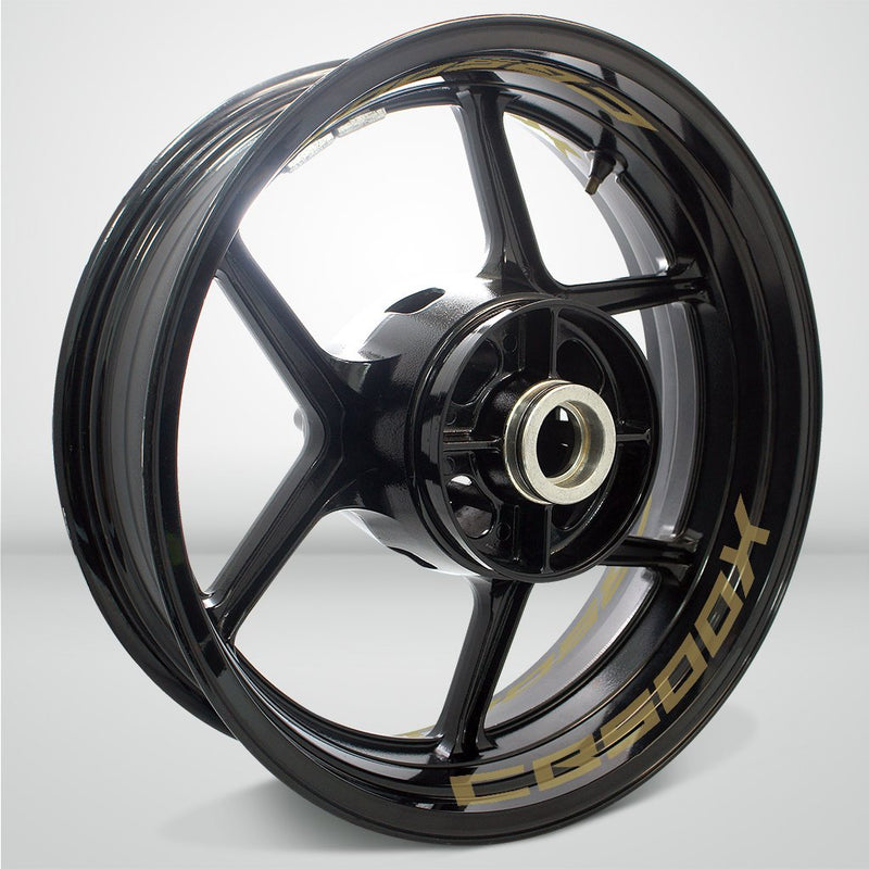 Dual Pack Inner Rim Tape Sticker Decal for Honda CB 500X - Motorcycle stickers and decals