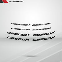 Dual Pack Inner Rim Tape Sticker Decal for Honda CB 500X - Motorcycle stickers and decals