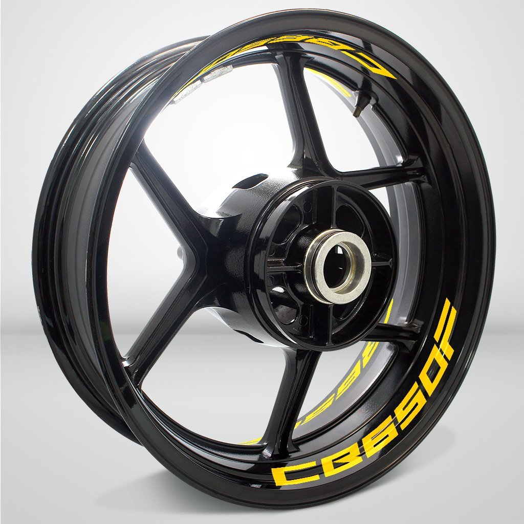 Dual Pack Inner Rim Tape Sticker Decal for Honda CB 650F - Motorcycle stickers and decals