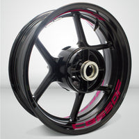 Dual Pack Inner Rim Tape Sticker Decal for Honda CB 650F - Motorcycle stickers and decals