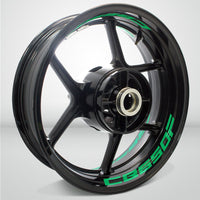 Dual Pack Inner Rim Tape Sticker Decal for Honda CB 650F - Motorcycle stickers and decals