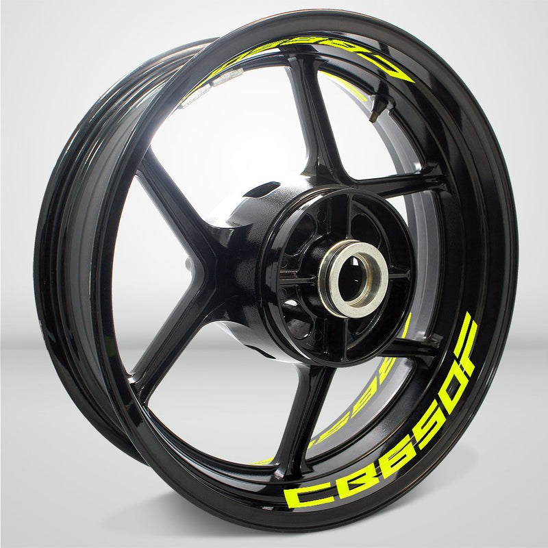 Dual Pack Inner Rim Tape Sticker Decal for Honda CB 650F - Motorcycle stickers and decals