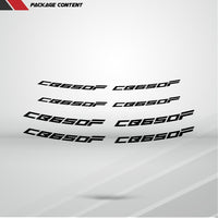 Dual Pack Inner Rim Tape Sticker Decal for Honda CB 650F - Motorcycle stickers and decals
