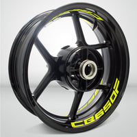 Dual Pack Inner Rim Tape Sticker Decal for Honda CB 650F - Motorcycle stickers and decals