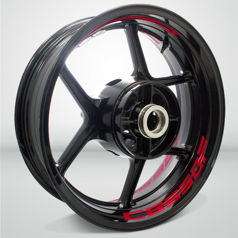 Dual Pack Inner Rim Tape Sticker Decal for Honda CB 650F - Motorcycle stickers and decals