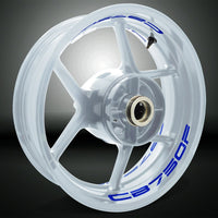 Dual Pack Inner Rim Tape Sticker Decal for Honda CB 750F - Motorcycle stickers and decals