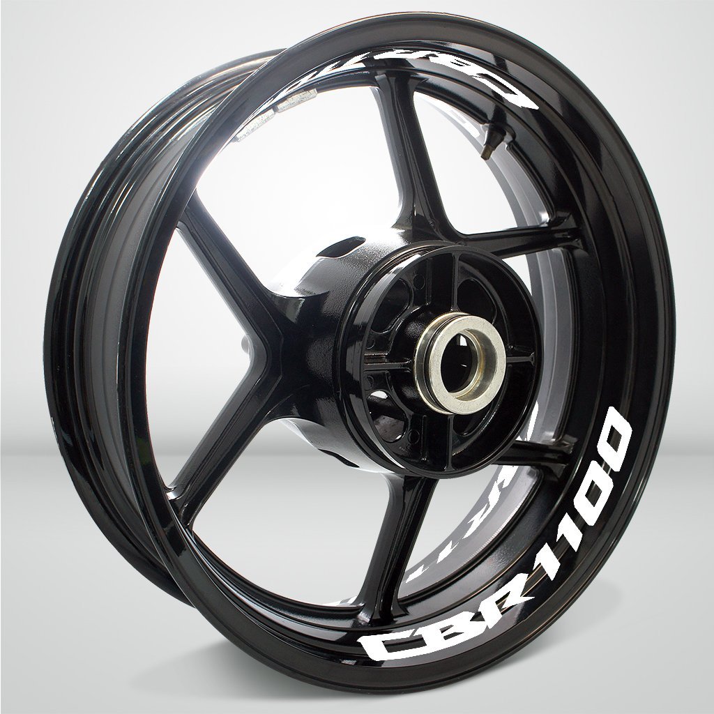 Dual Pack Inner Rim Tape Sticker Decal for Honda CBR 1100 - Motorcycle stickers and decals