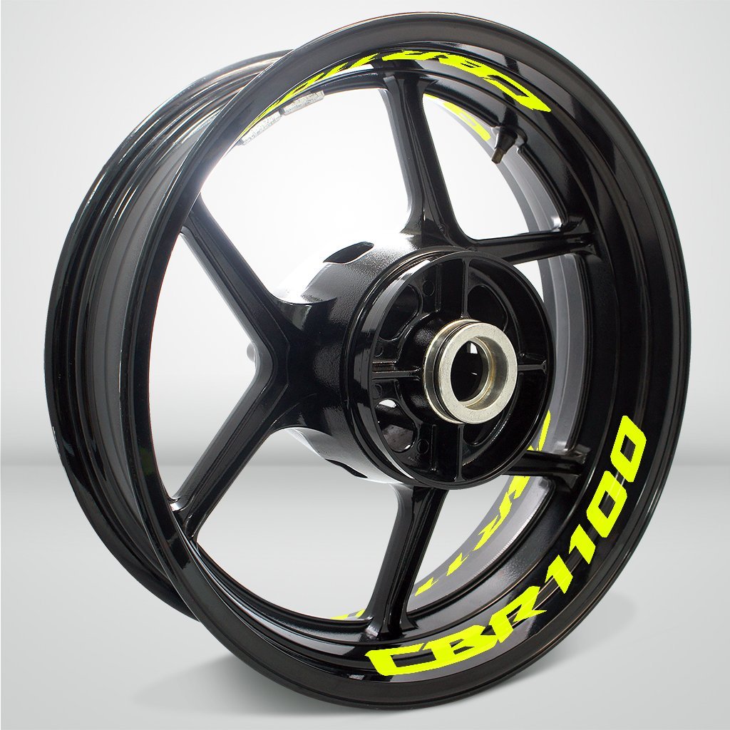 Dual Pack Inner Rim Tape Sticker Decal for Honda CBR 1100 - Motorcycle stickers and decals