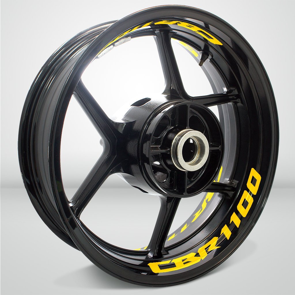 Dual Pack Inner Rim Tape Sticker Decal for Honda CBR 1100 - Motorcycle stickers and decals