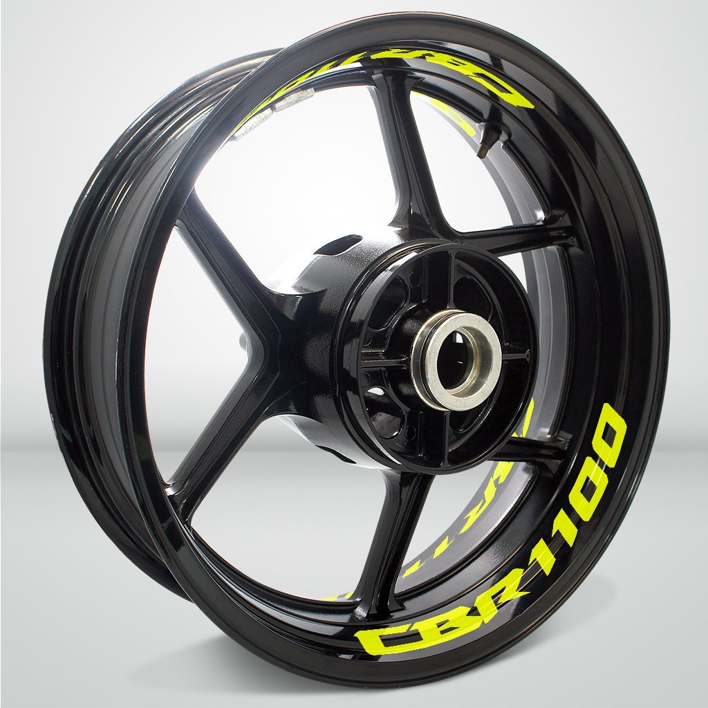 Dual Pack Inner Rim Tape Sticker Decal for Honda CBR 1100 - Motorcycle stickers and decals