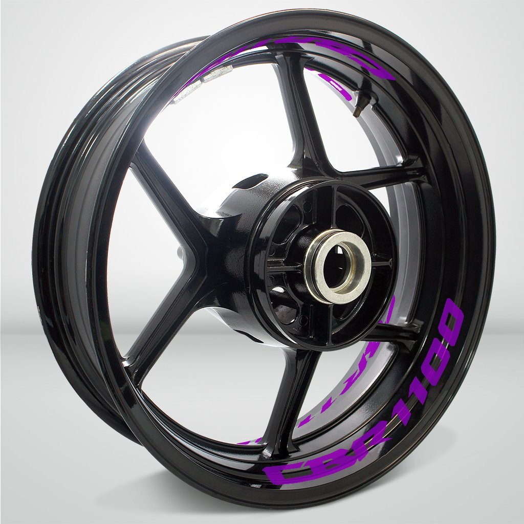 Dual Pack Inner Rim Tape Sticker Decal for Honda CBR 1100 - Motorcycle stickers and decals
