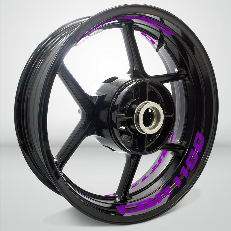 Dual Pack Inner Rim Tape Sticker Decal for Honda CBR 1100 - Motorcycle stickers and decals