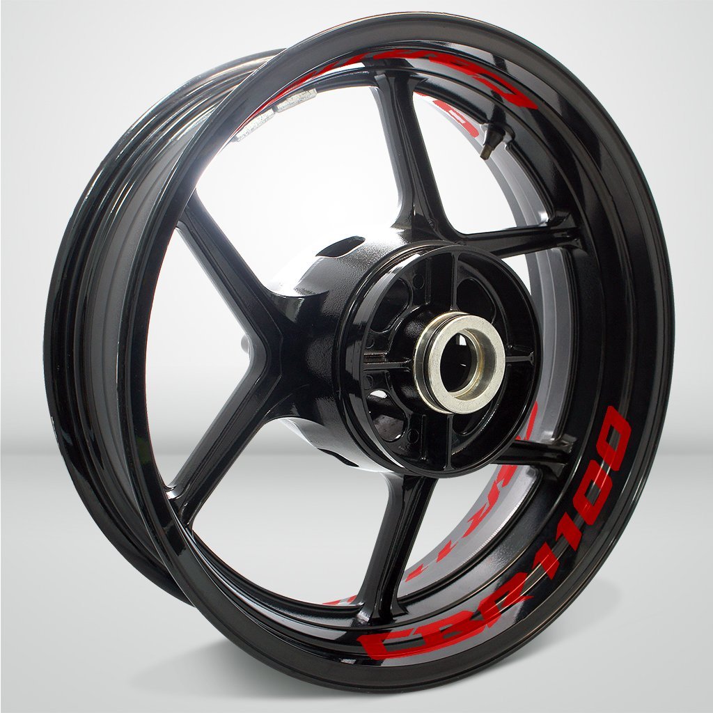 Dual Pack Inner Rim Tape Sticker Decal for Honda CBR 1100 - Motorcycle stickers and decals