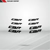 Dual Pack Inner Rim Tape Sticker Decal for Honda CBR - Motorcycle stickers and decals