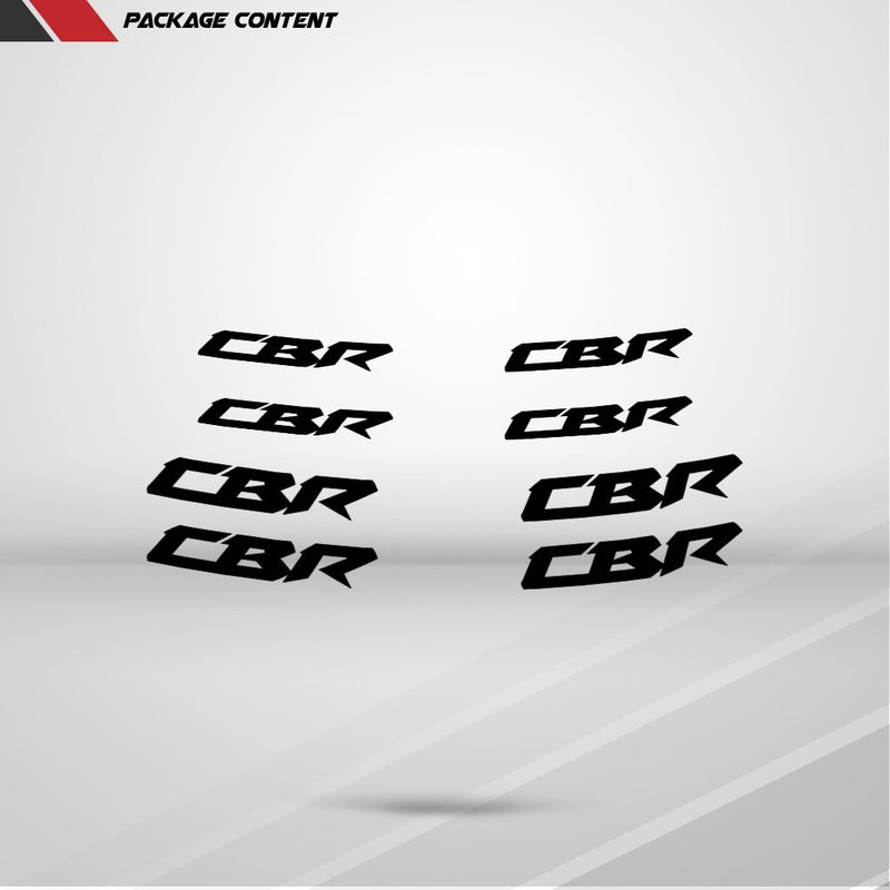 Dual Pack Inner Rim Tape Sticker Decal for Honda CBR - Motorcycle stickers and decals