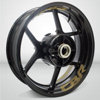Dual Pack Inner Rim Tape Sticker Decal for Honda CBR - Motorcycle stickers and decals