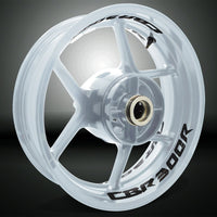 Dual Pack Inner Rim Tape Sticker Decal for Honda CBR 300R - Motorcycle stickers and decals