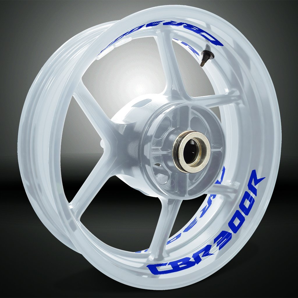 Dual Pack Inner Rim Tape Sticker Decal for Honda CBR 300R - Motorcycle stickers and decals