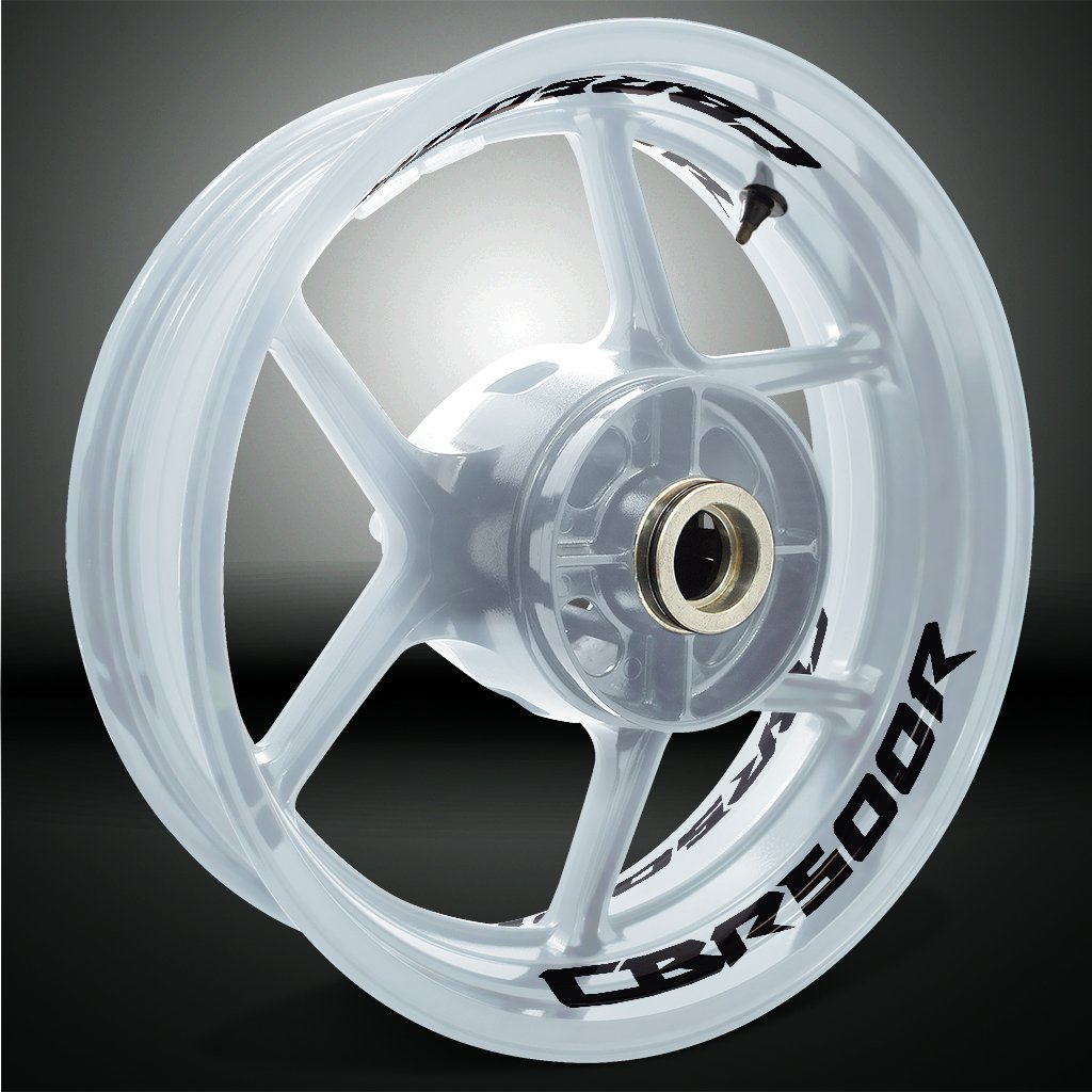 Dual Pack Inner Rim Tape Sticker Decal for Honda CBR 500R - Motorcycle stickers and decals