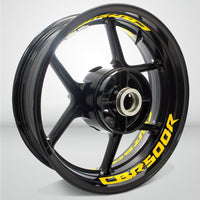Dual Pack Inner Rim Tape Sticker Decal for Honda CBR 500R - Motorcycle stickers and decals