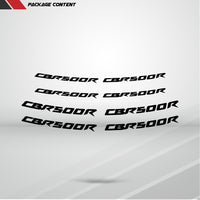 Dual Pack Inner Rim Tape Sticker Decal for Honda CBR 500R - Motorcycle stickers and decals