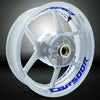 Dual Pack Inner Rim Tape Sticker Decal for Honda CBR 500R - Motorcycle stickers and decals
