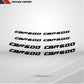 Dual Pack Inner Rim Tape Sticker Decal for Honda CBR 600 - Stickman Vinyls