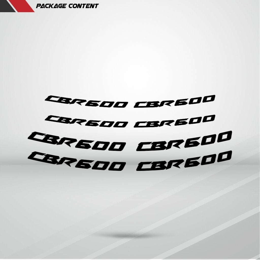 Dual Pack Inner Rim Tape Sticker Decal for Honda CBR 600 - Stickman Vinyls