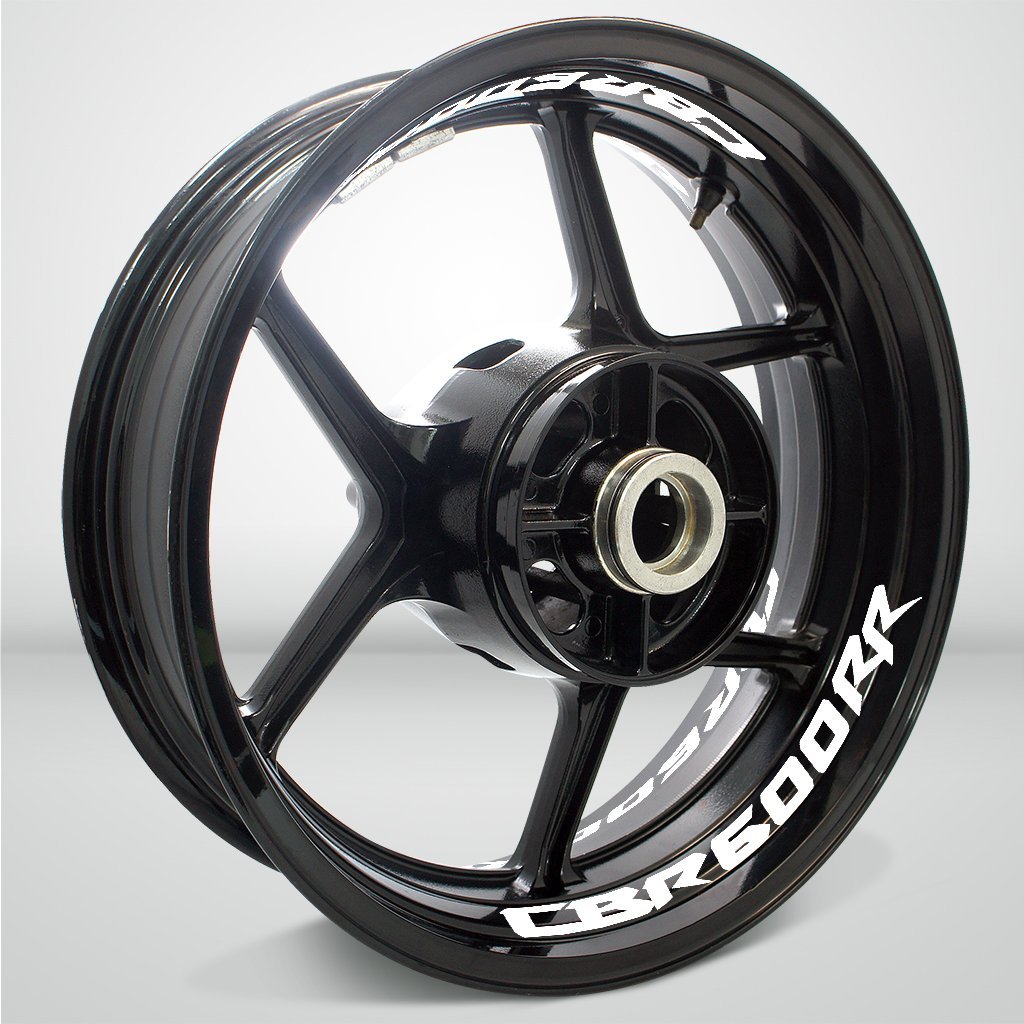 Dual Pack Inner Rim Tape Sticker Decal for Honda CBR 600RR - Motorcycle stickers and decals