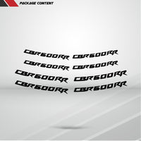 Dual Pack Inner Rim Tape Sticker Decal for Honda CBR 600RR - Motorcycle stickers and decals