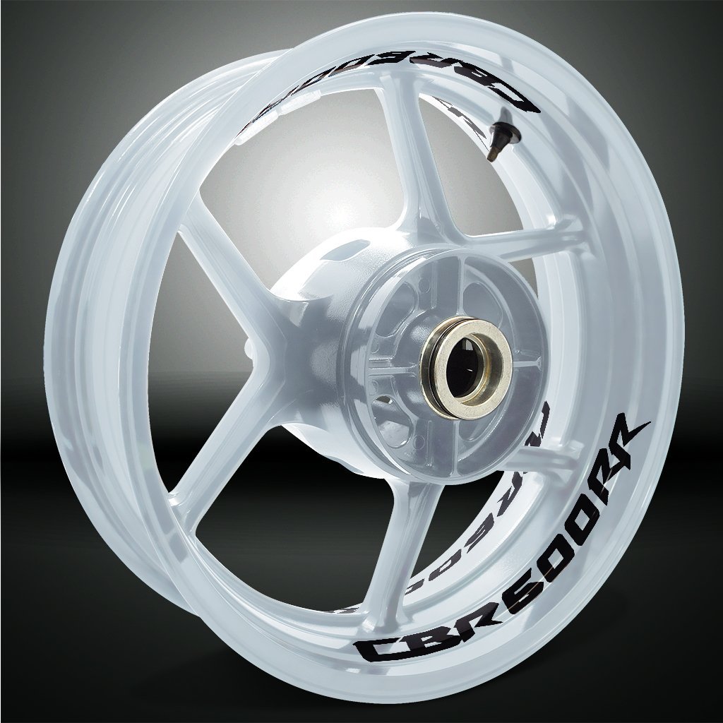 Dual Pack Inner Rim Tape Sticker Decal for Honda CBR 600RR - Motorcycle stickers and decals