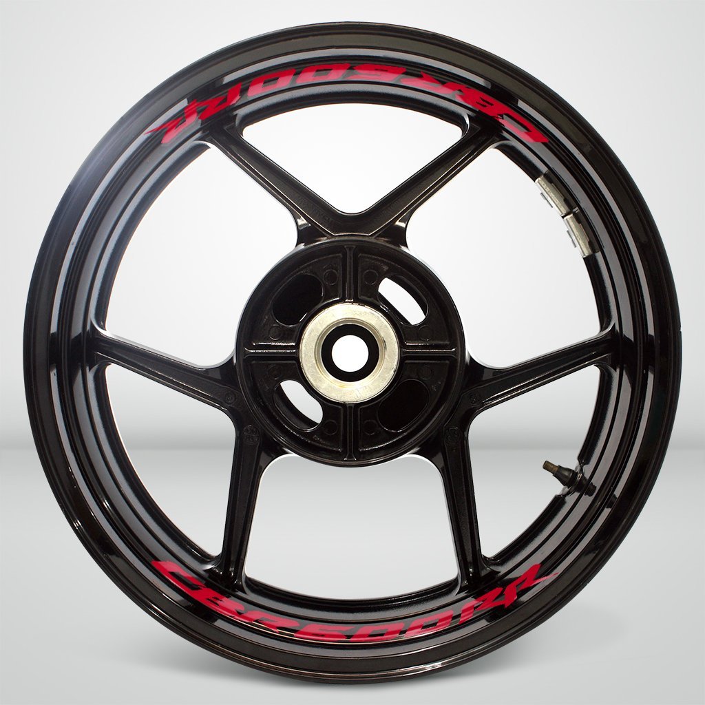 Dual Pack Inner Rim Tape Sticker Decal for Honda CBR 600RR - Motorcycle stickers and decals