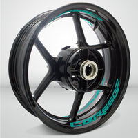 Dual Pack Inner Rim Tape Sticker Decal for Honda CBR 650F - Motorcycle stickers and decals