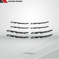 Dual Pack Inner Rim Tape Sticker Decal for Honda CBR 650F - Motorcycle stickers and decals