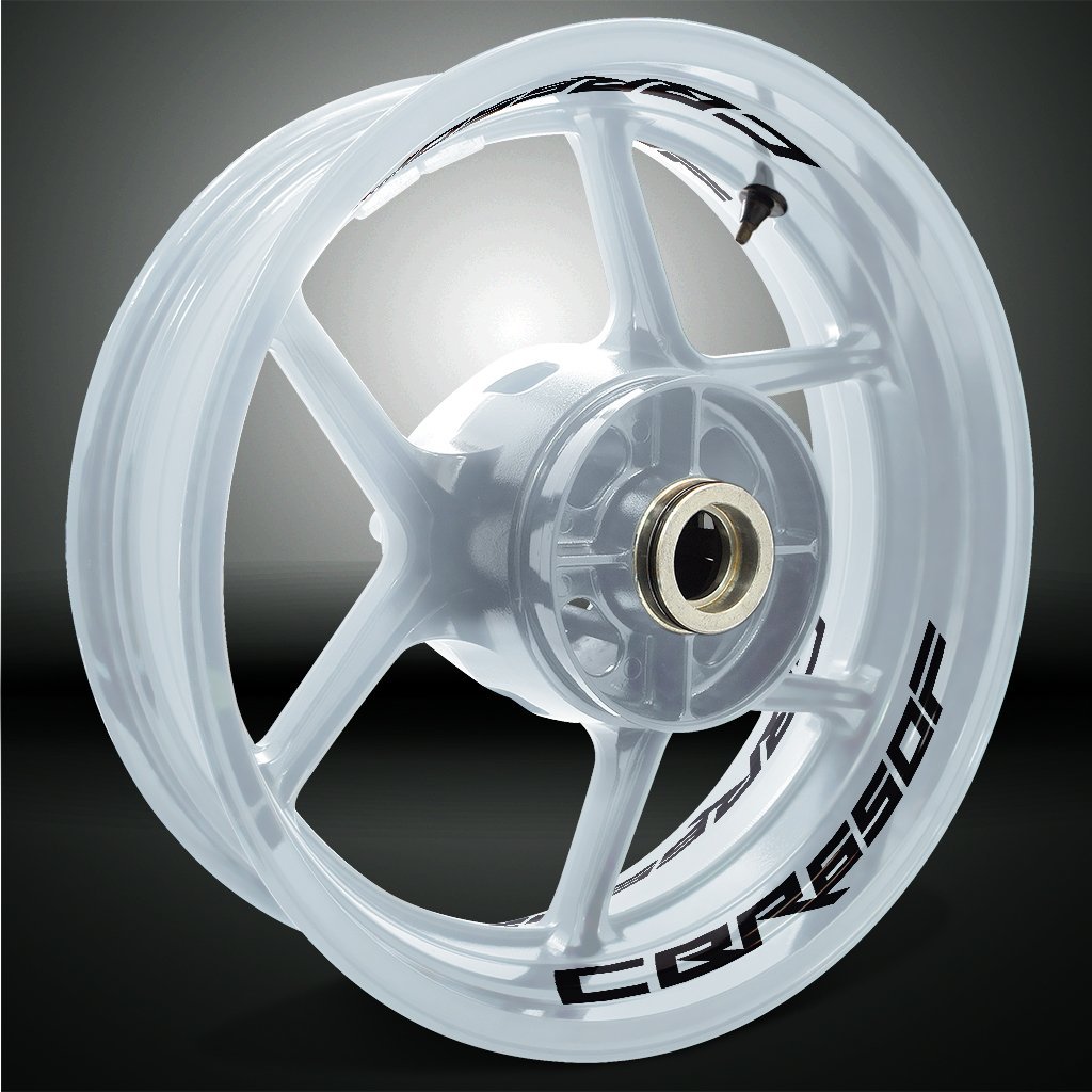 Dual Pack Inner Rim Tape Sticker Decal for Honda CBR 650F - Motorcycle stickers and decals