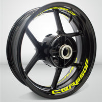 Dual Pack Inner Rim Tape Sticker Decal for Honda CBR 650F - Motorcycle stickers and decals