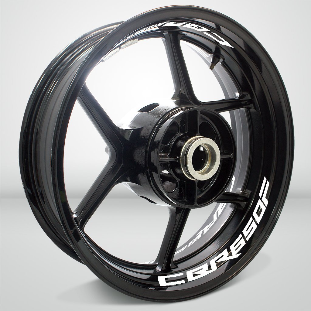 Dual Pack Inner Rim Tape Sticker Decal for Honda CBR 650F - Motorcycle stickers and decals