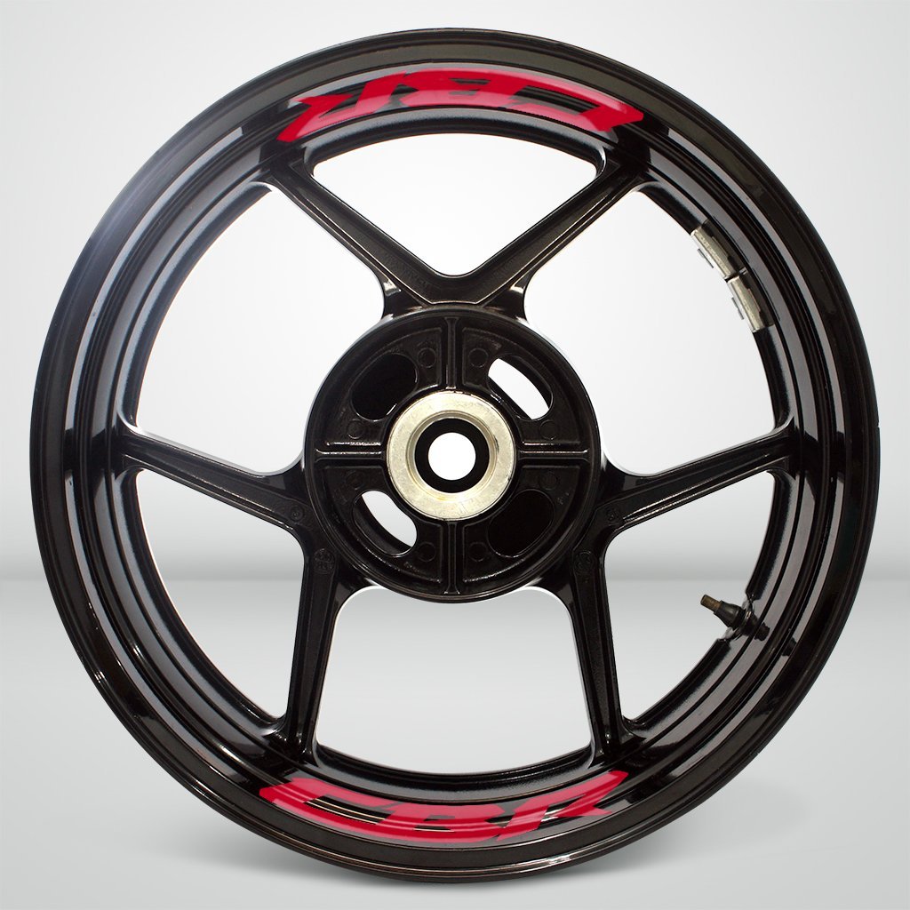 Dual Pack Inner Rim Tape Sticker Decal for Honda CBR - Motorcycle stickers and decals