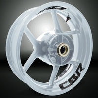 Dual Pack Inner Rim Tape Sticker Decal for Honda CBR - Motorcycle stickers and decals