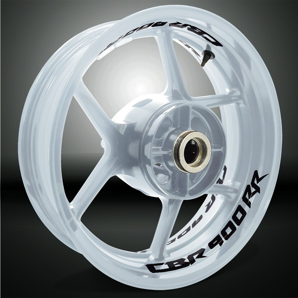 Dual Pack Inner Rim Tape Sticker Decal for Honda CBR 900RR - Motorcycle stickers and decals