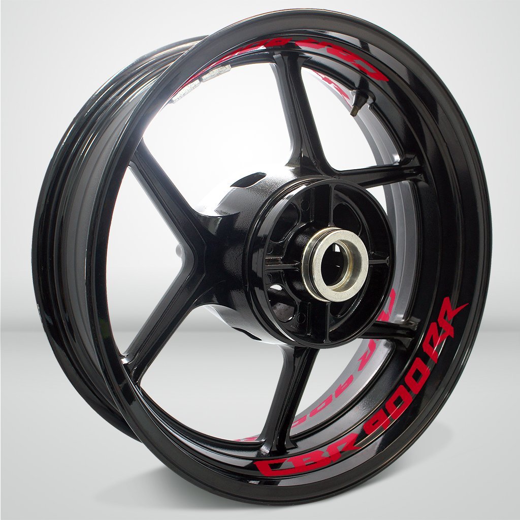 Dual Pack Inner Rim Tape Sticker Decal for Honda CBR 900RR - Motorcycle stickers and decals