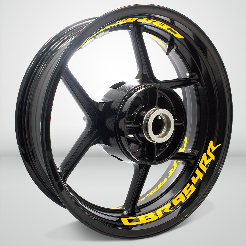 Dual Pack Inner Rim Tape Sticker Decal for Honda CBR 954RR - Motorcycle stickers and decals