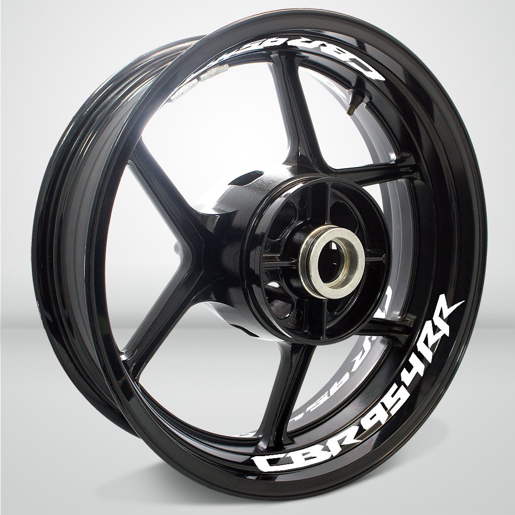 Dual Pack Inner Rim Tape Sticker Decal for Honda CBR 954RR - Motorcycle stickers and decals