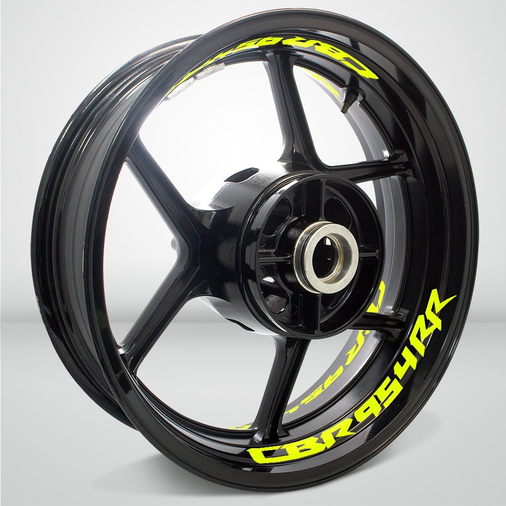 Dual Pack Inner Rim Tape Sticker Decal for Honda CBR 954RR - Motorcycle stickers and decals